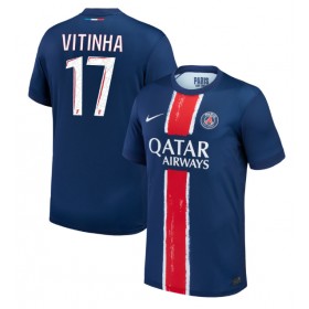 Paris Saint-Germain Vitinha #17 Hjemme skjorte 2024-25 Kortermet